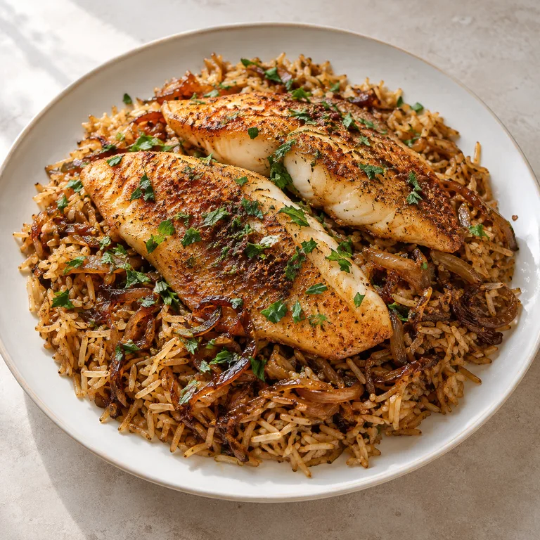 Sayadieh fish fillet