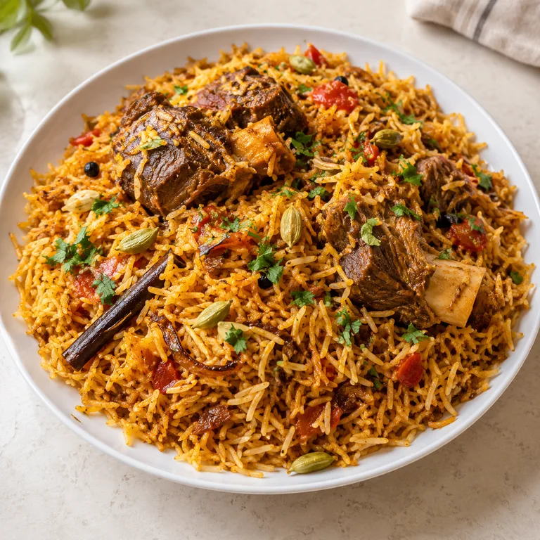 Meat kabsa