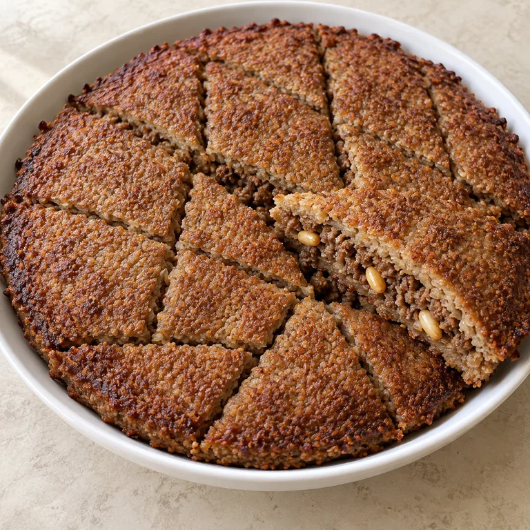 Baked kibbeh