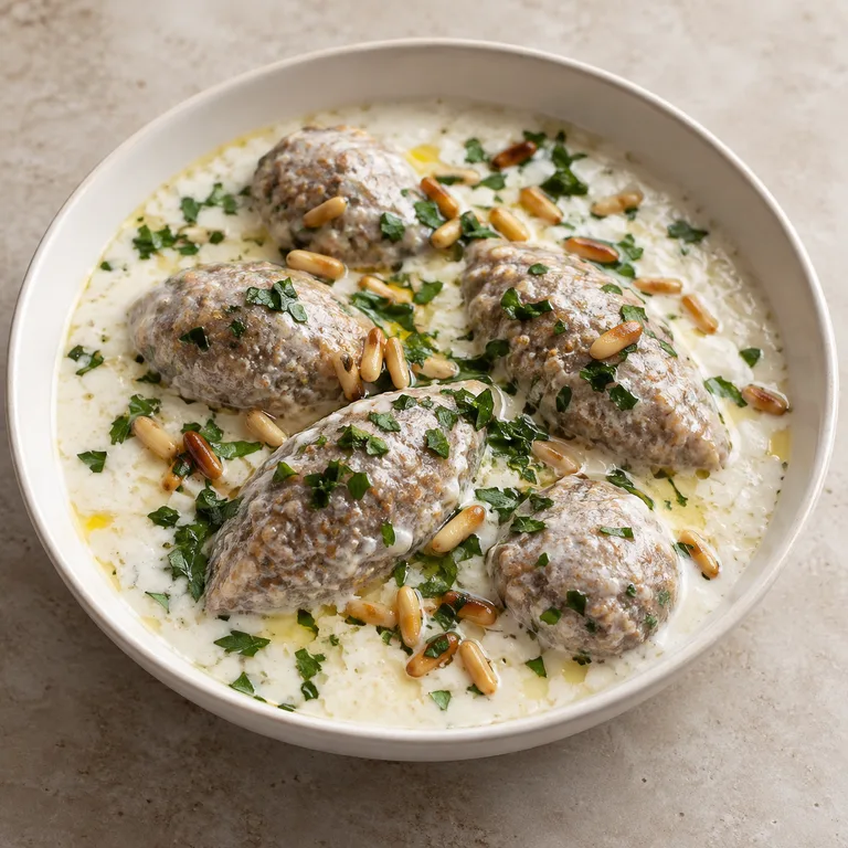 Kibbeh in yogurt