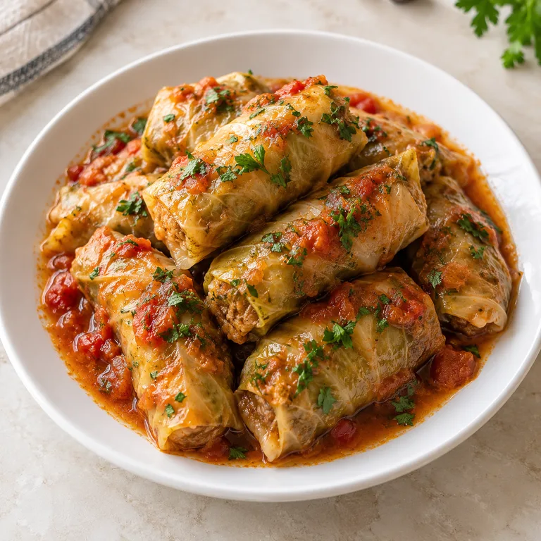 Stuffed cabbage rolls