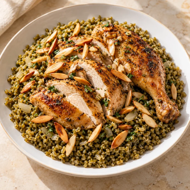 Chicken freekeh