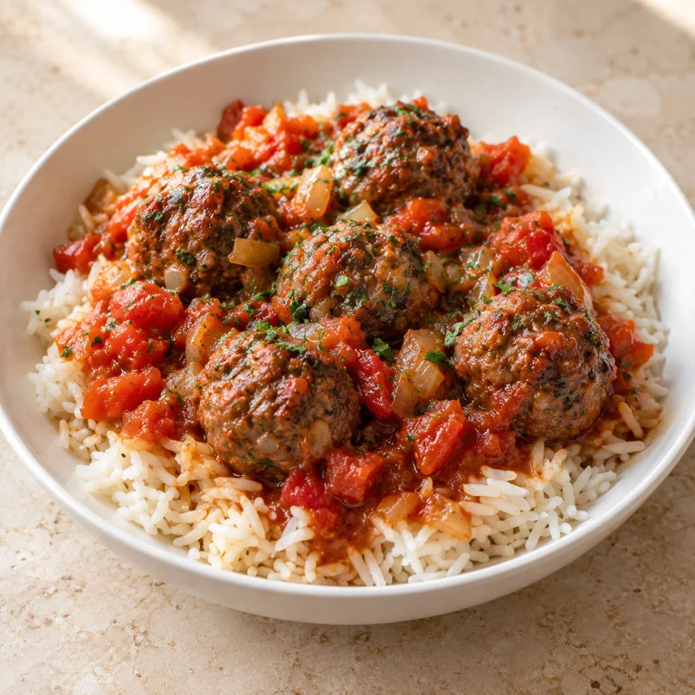 Daoud Basha with rice