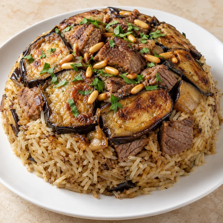 Eggplant maqluba