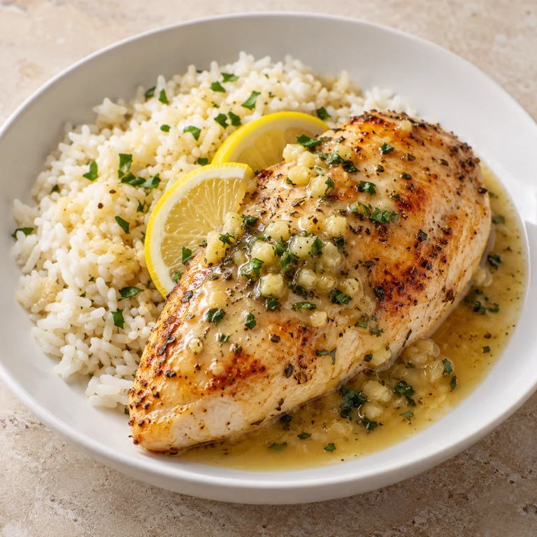 Lemon garlic chicken