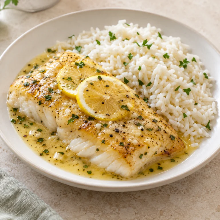 Lemon fish fillet