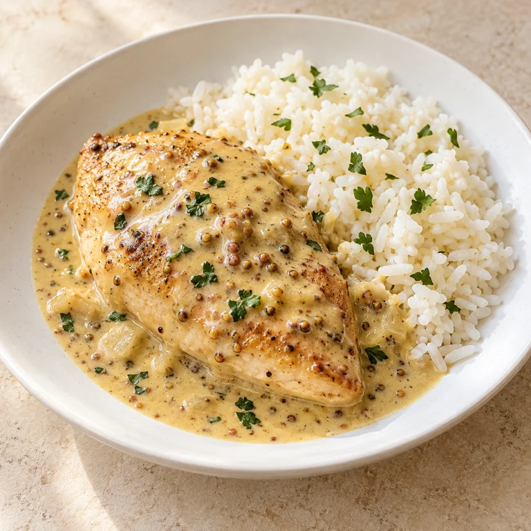 Mustard sauce chicken