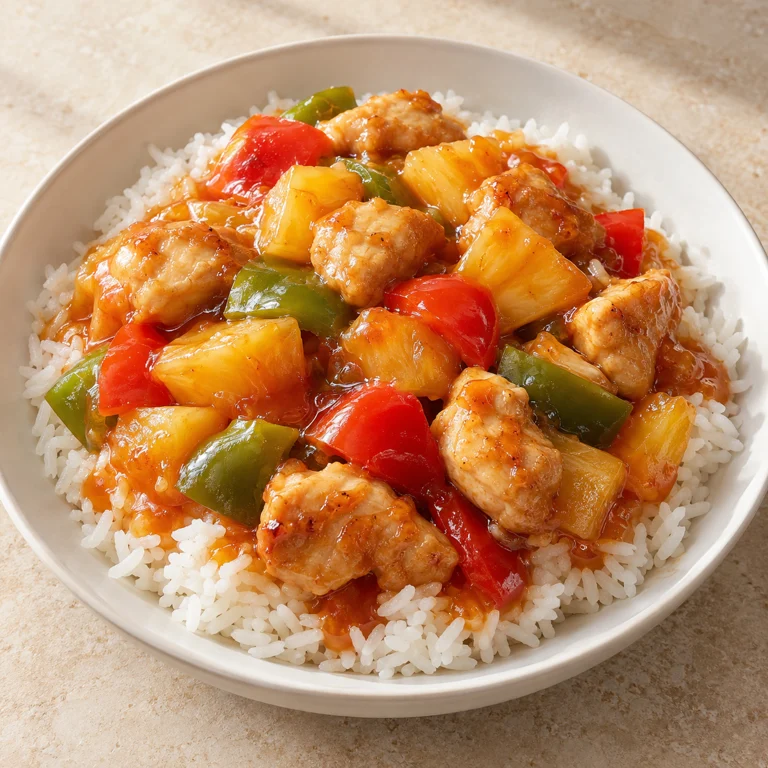 Sweet and sour chicken