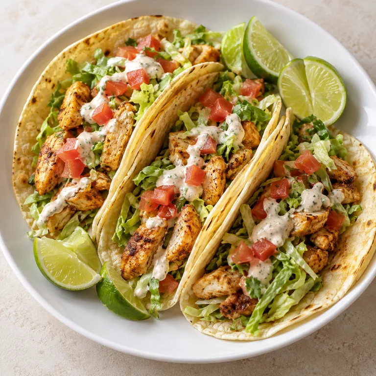 Chicken tacos