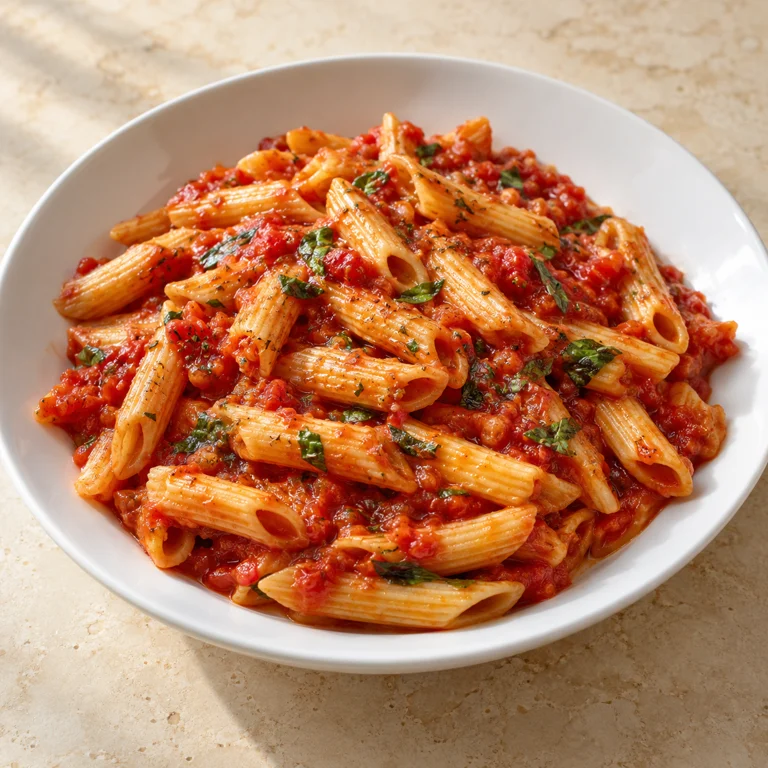 Tomato sauce pasta