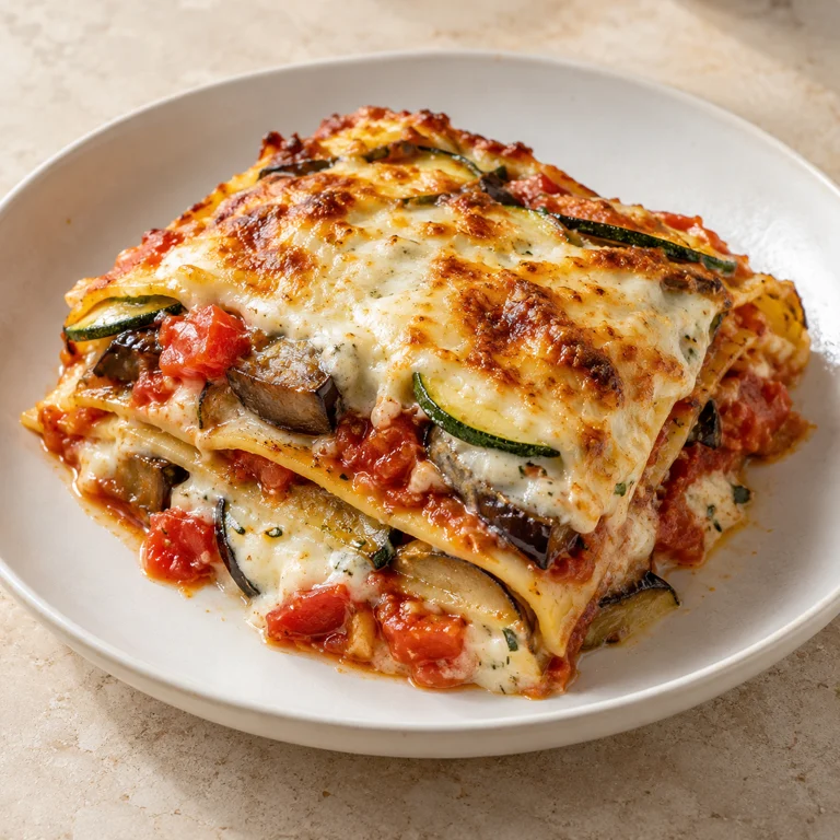 Vegetable lasagna