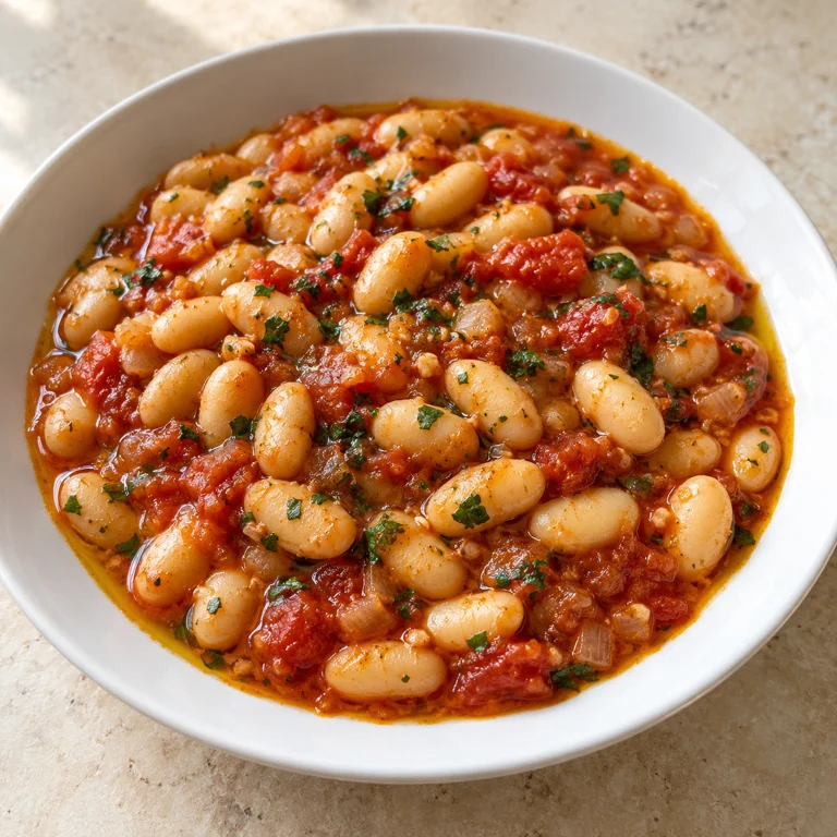 White beans in olive oil